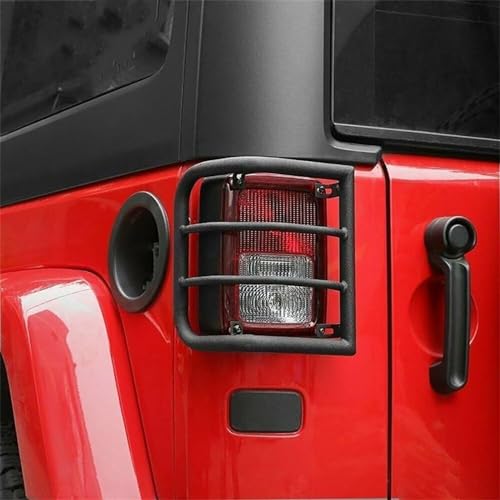 Luz trasera coche para Jeep Wrangler JK JKU 2007-2018 marco de cubierta 2 uds 4