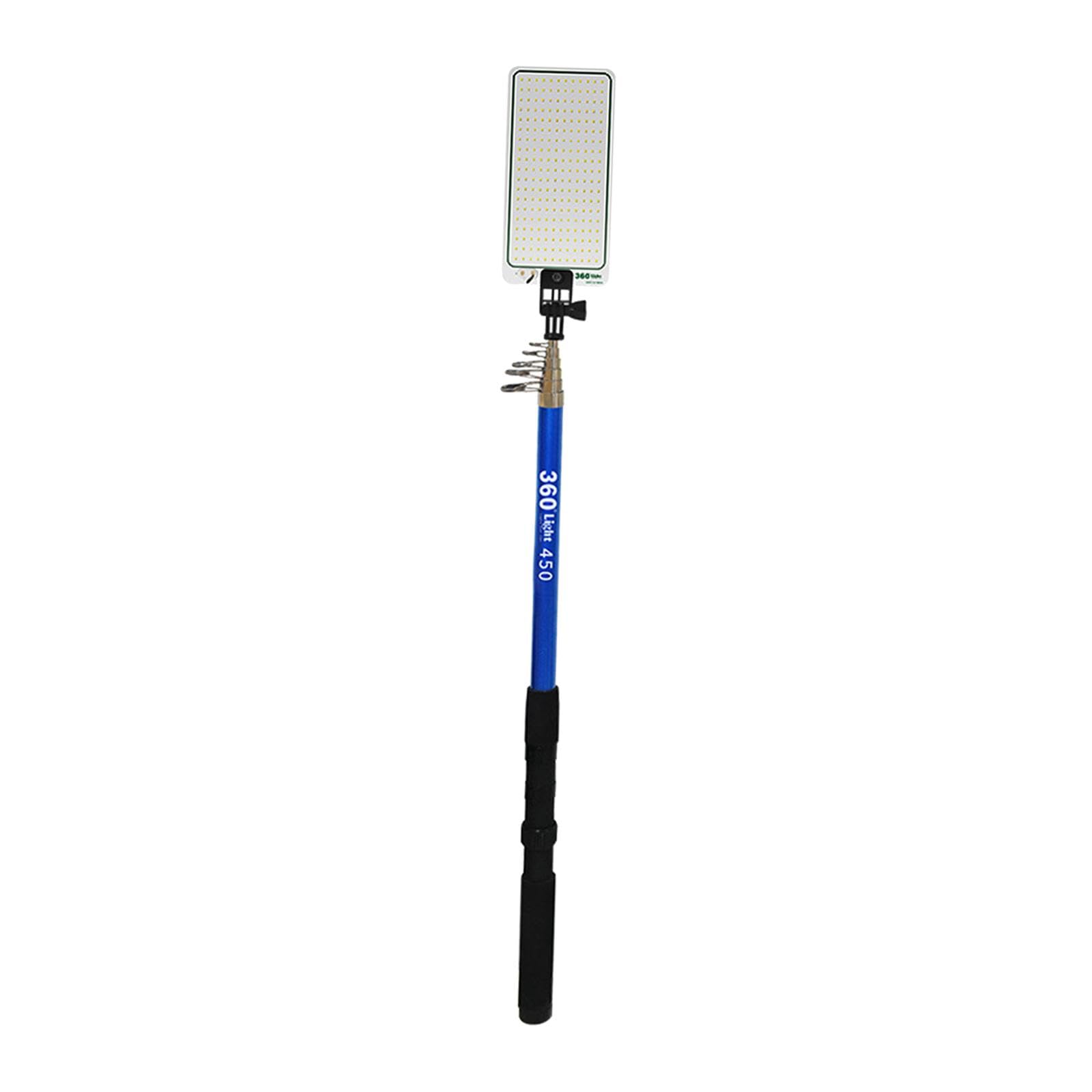 Lampada da Pesca Telescopica Lampada da Campeggio Esterna per Barbecue di Emergenza da Campeggio