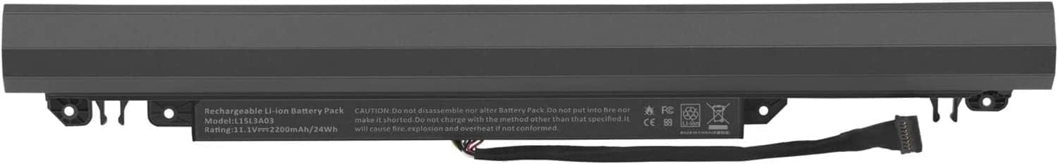 L15L3A03 5B10L04166 5B10L04167 5B10L04215 L15S3A02 L15C3A03 Laptop Battery Compatible with Lenovo IdeaPad 110-14AST 110-14IBR 110-15ACL 110-15AST 110-15IBR 110-15ACL 110 Touch-15ACL Series(11.1V 24Wh)