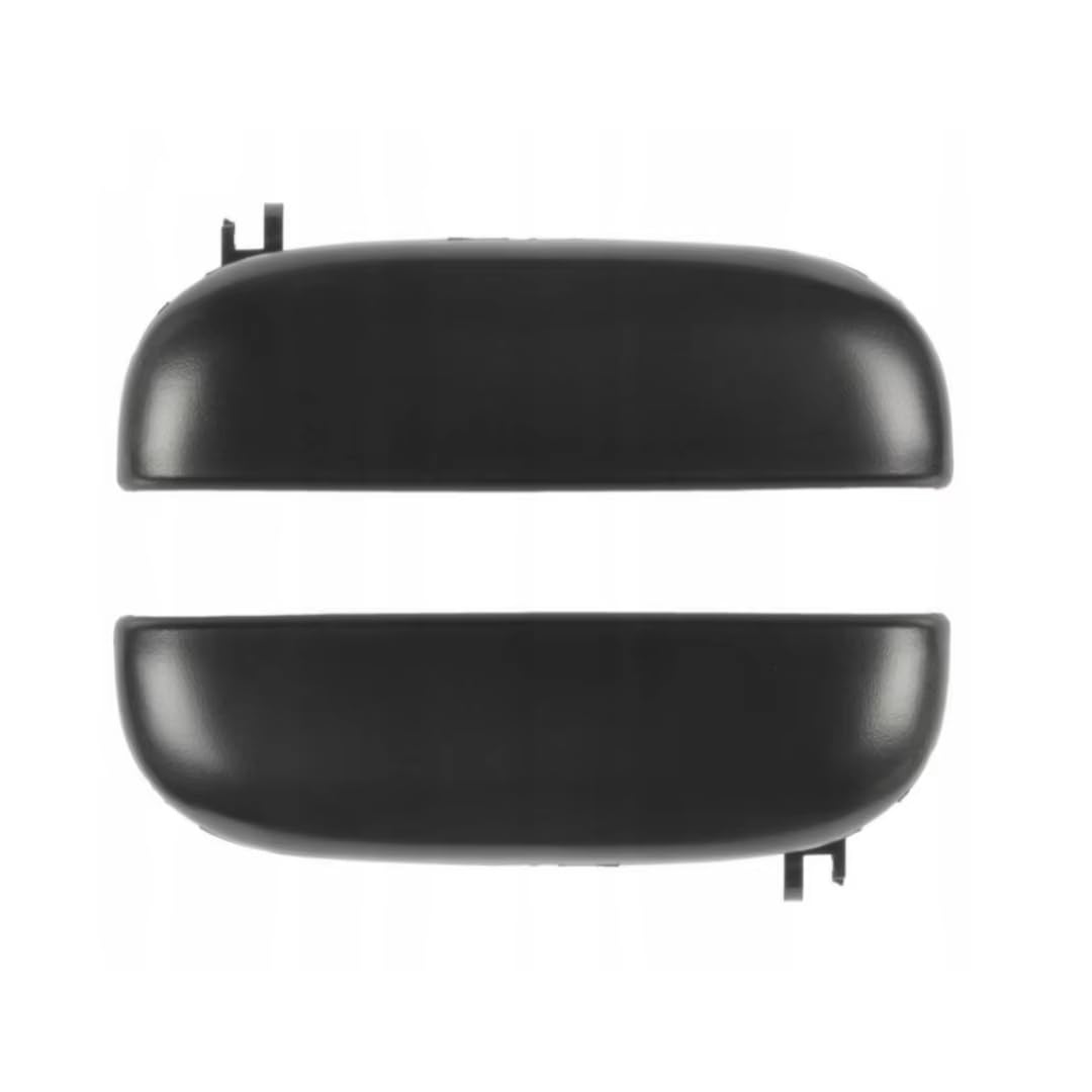 Esrqre Pair Car Side Outer Door Handle For Toyota For Tercel 1995 1996 1997 1998 1999 For Starlet For P90 1996-1999 Exterior Door Handle Front Rear Left Right Black