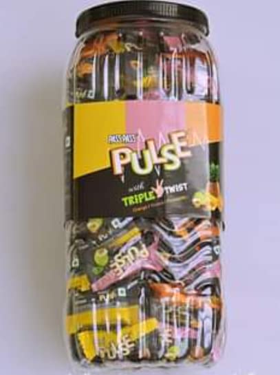 Pass Pass Pulse Triple Twist Candy Jar 165 units pack of 2 jar