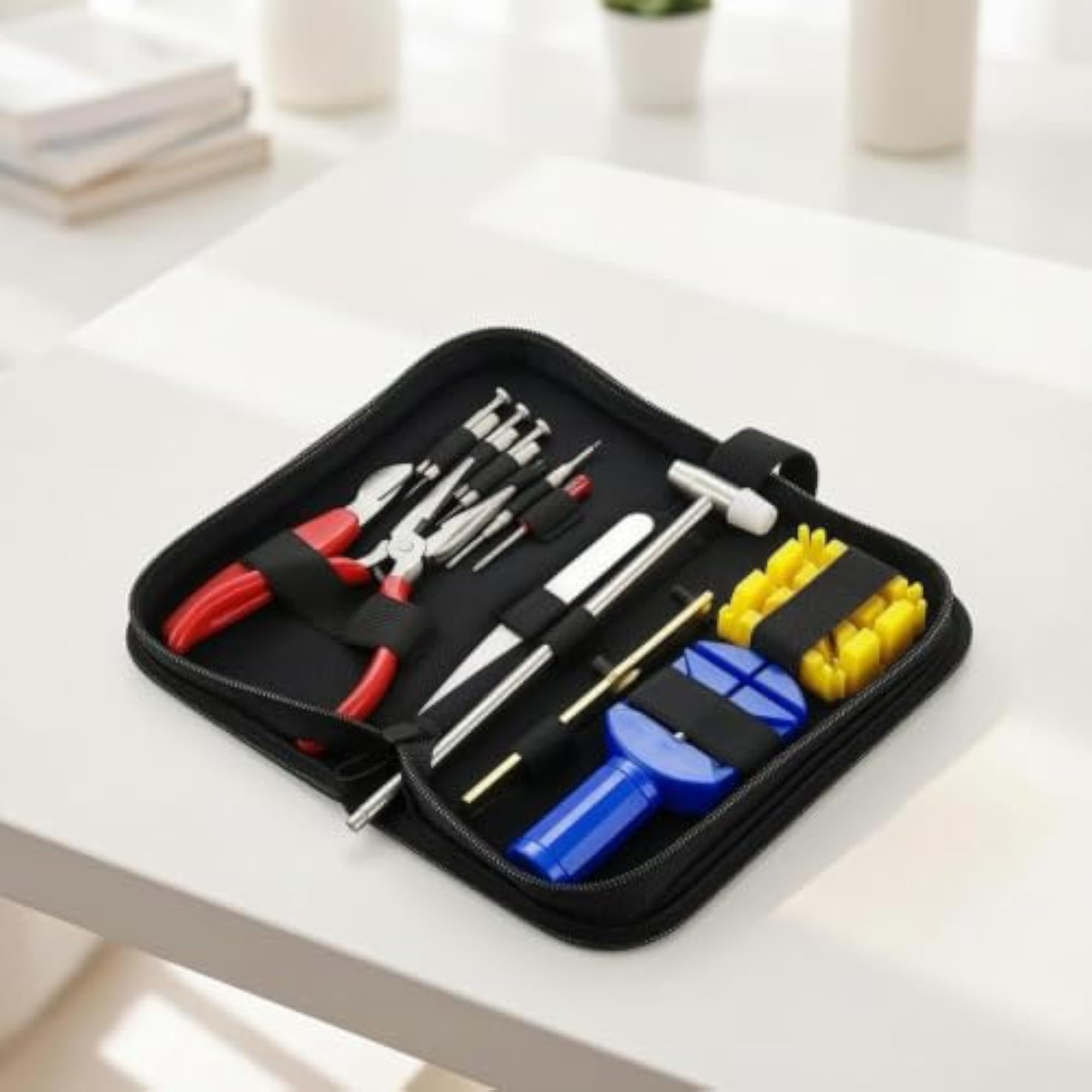 Watch Repair Tool Kit, Portable Multifunction Set for Hobbyists