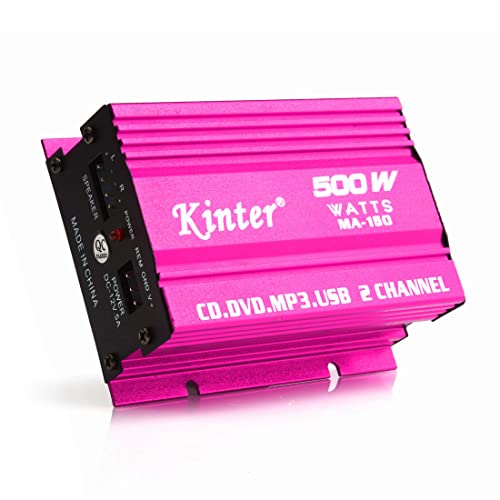 2-Channel Mini Hi-Fi 2 X 18W Car Stereo Audio Amplifier, Dc9-15V Amp Electrical Portable Diy Amplifier Subwoofer For Speaker Auto Car Motorcycle Tablet Pc Tv Laptops #TOP7