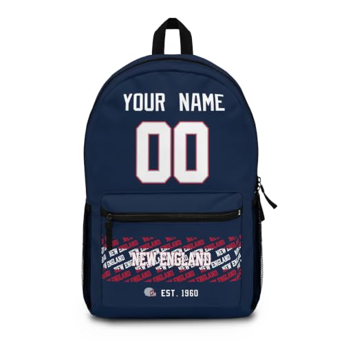 Image of New England School Backpack Custom Gifts for Boys Girls Teens