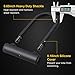 UBULLOX Bike U Lock Heavy Duty Bike Lock Bicycle U Lock, 16mm Shackle and 4ft/6ft Length Security Cable with Sturdy Mounting Bracket for Bicycle, Motorcycle and More