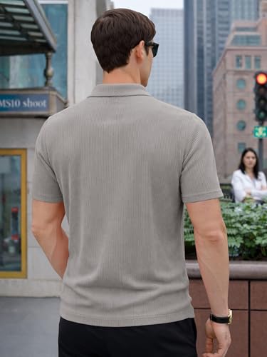 Image of Noble Monk Men's Regular Fit Polo T Shirt |Half Sleeves |Collar Tshirts | Casual T-Shirt