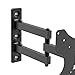 Expert Connect | TV Wall Mount Bracket | 17-42” | Full Motion Articulating | Tilt & Swivel & Rotation Adjustment | Max VESA 200x200mm | for LED, LCD, OLED and Flat Screen TVs Up to 55 lbs