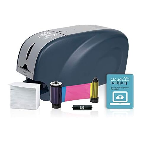ID Zone 31S Badge Express ID Card Printer ID Card Maker ID Badge Printer Cover