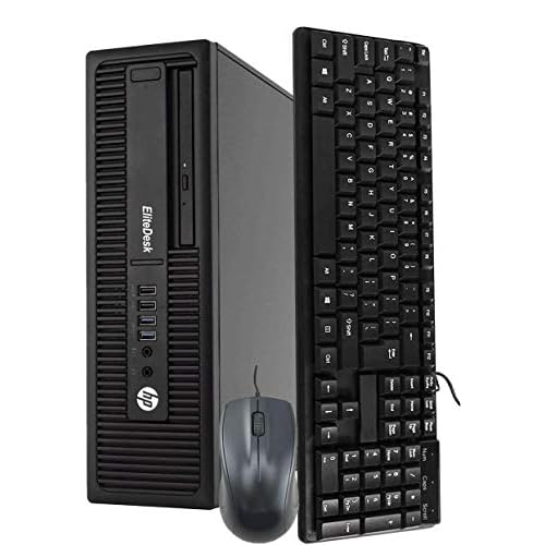 HP EliteDesk 800 G1 Business Tower Computer 4th Gen Desktop PC (Intel Quad Core i5 4570, 16GB Ram, 2TB HDD + 120GB Brand New Solid State SSD, HDMI, WIFI, USB 3.0) Win 10 Pro (Renewed)