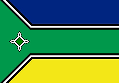 Drapeau Small Amapá format paysage de 0.7m² pour mât extérieur