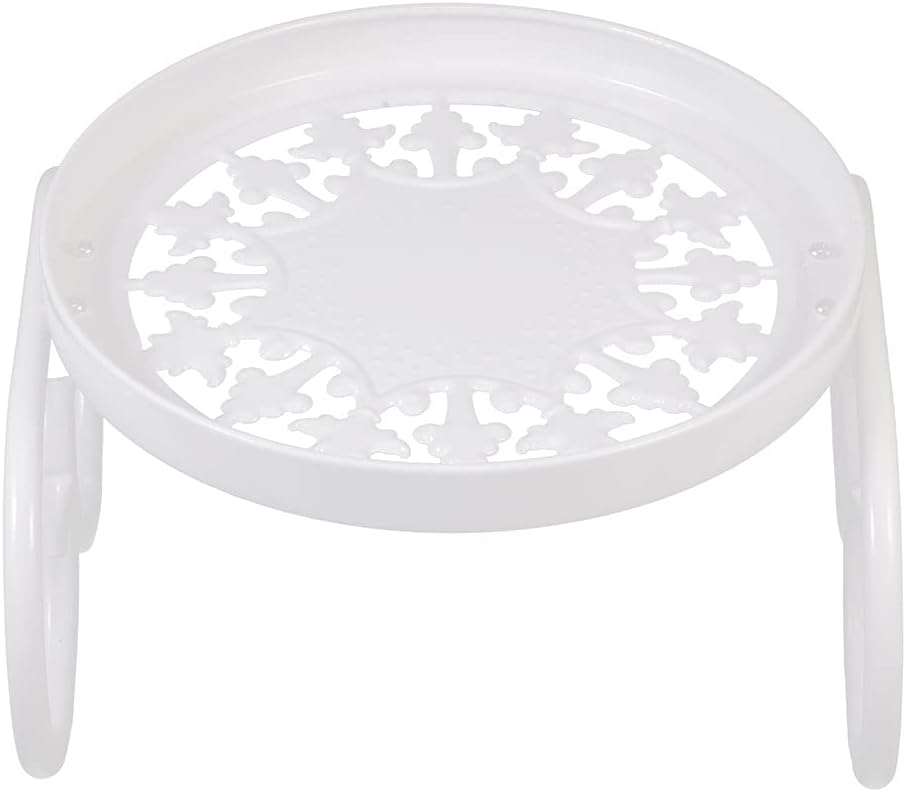 1pc Potted Plant Stand Iron Art Flower Pot Rack Flower Pot Stand(Onecolor)