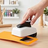 Labor Saving Embossing Machine for Crafts Square Hole Punch Tool 5.0 cm for Card Making Scrapbooking(5.0cm Square)