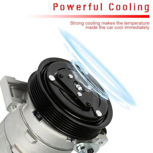 Image of CCIYU AC Compressor w /Clutch for Isuzu Rodeo 3.5L 2004