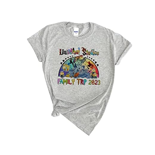 Universal Custom Family 2023 Matching Shirts, Travel Family Custom Shirts, Family Matching Personalized Shirts, Family Vacation Trip