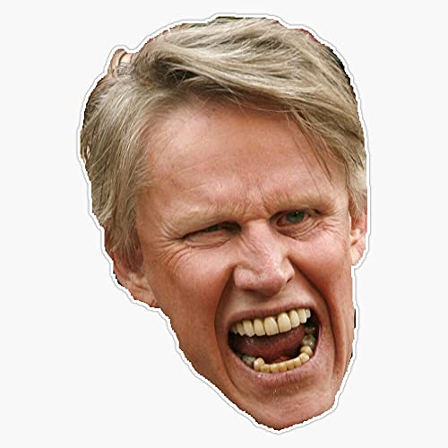 Gary Busey in His Prime Sticker Decal Bumper Sticker 5"