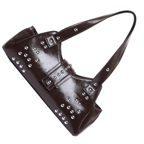 Sac à bandoulière punk rivets cuir PU sous les aisselles fête