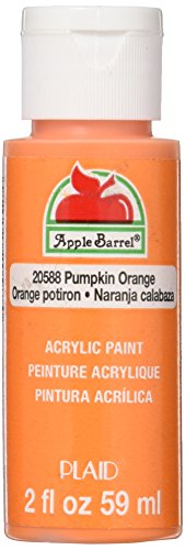 Apple Barrel Acrylic Paint in Assorted Colors (2 oz), JA20588, Pumpkin Orange