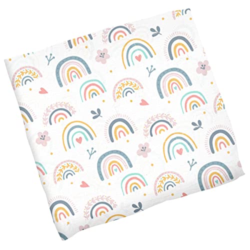 Image of Stephen Joseph Muslin Swaddle Blanket for Baby Girls and Boys, Newborn Receiving Blanket, 100% Cotton Wrap, 47 x 47 Inches