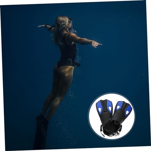 COOLHIYA 1 Par barbatanas de natação para adultos nadadeiras para mergulho sereia snorkel natacao si