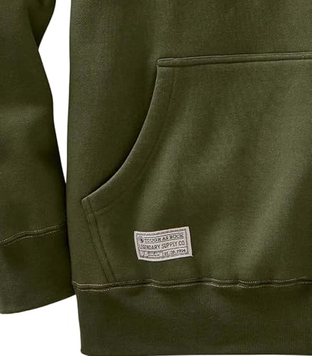 Image of Legendary Whitetails Mens Quarter Zip Hoodie Heavyweight Hooded Sweatshirt
