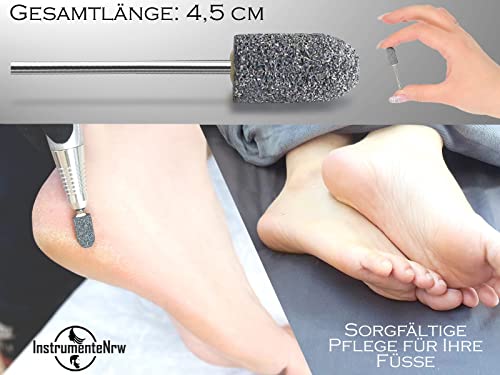 Keramische eeltverwijderaar voetverzorging frees eeltfrees supergrof pedicure freesopzetstuk eeltschuurmachine voor werkzaamheden aan eelthuid voor voetverzorgingsproducten - Image 5