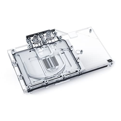 Alphacool Eisblock Aurora GPX-N RTX3090 Ti Fe mit Backplate - Acryl + Nickel