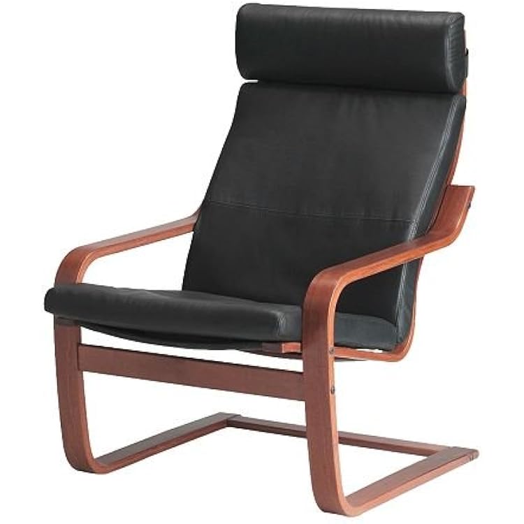 Poltrona Ikea Poang Marrone medio con cuscino in Italia Ubuy