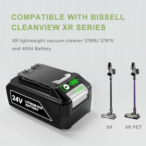 Image of GOXX 6.5Ah 24V Replacement Battery for Bisel Vacuum, Compatible with Cleanview XR and Cleanview XR Pet Vacuums,for Item Model Number 3789U 3797V, Replace for Greenwork 24V Battery