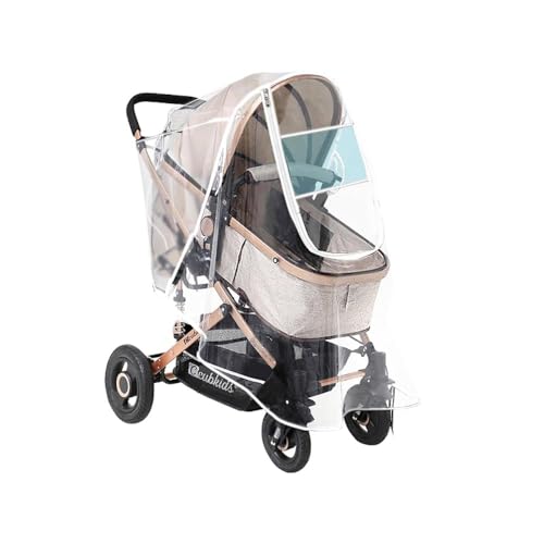Regenschutz Kinderwagen, Universal Regenschutz für Babywannen,...