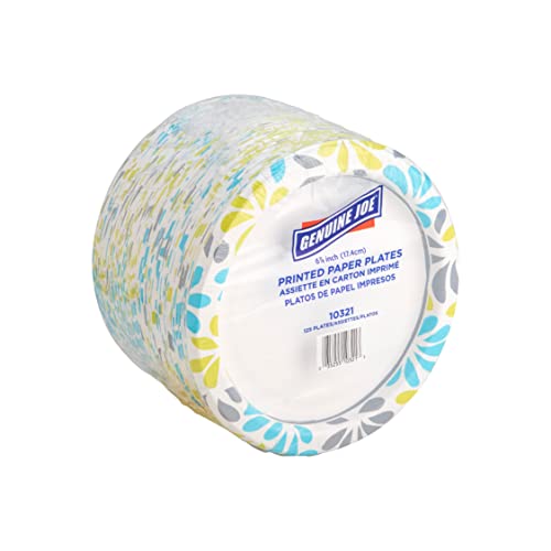 Genuine Joe Paper Plates, 7" (10321)