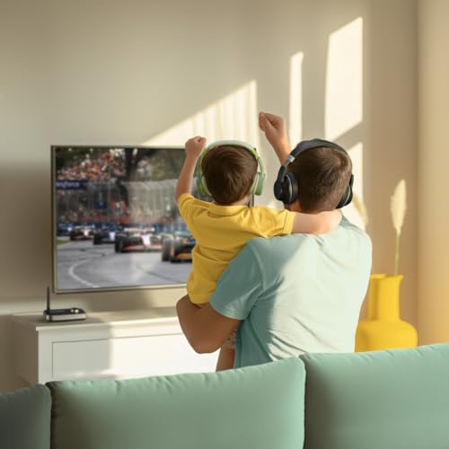 Hama Link.it Duo - Transmisor Receptor Bluetooth para TV estéreo, Pantalla de Audio y Video, Adaptador Bluetooth multipunto para 2 Fuentes, Baja latencia, USB-C, Jack, Fibra óptica, Color Negro - imagen 9