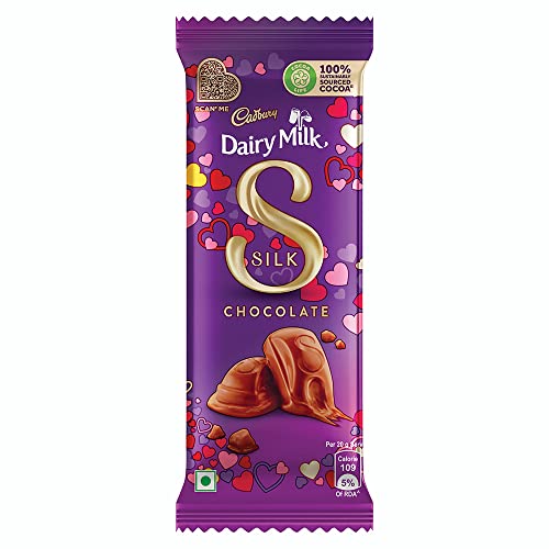 Cadbury Dairy Milk Silk Valentine Chocolate Bar, 60 g