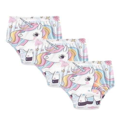 Coikll Cute Horse Toddler Training Underwear Waterproof Baby Pee Pants -5T