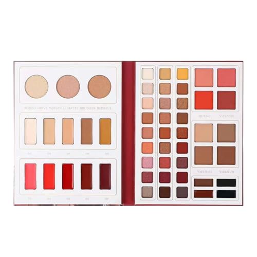 Eyeshadow Makeup,52 Colors Sweatproof Eyeshadow - Waterproof Face Blushes Contour