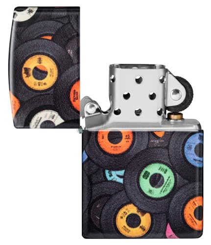 Encendedor de bolsillo Zippo Records Design 540 Mate miniatura 4