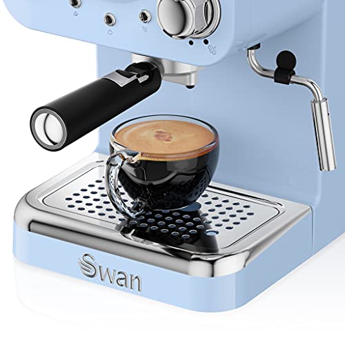 Swan Macchina da caffè espresso con pompa retrò