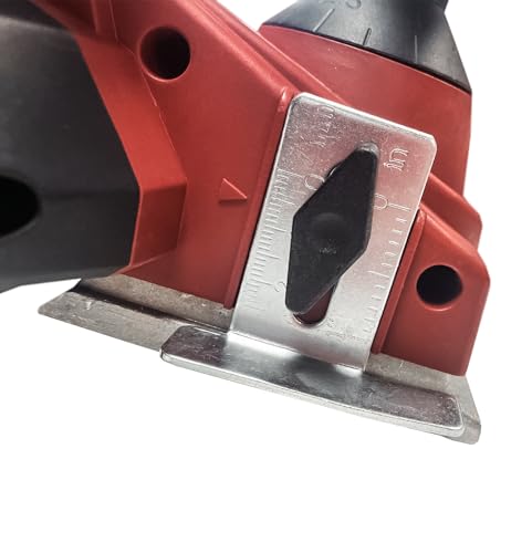 LUMBER JACK Electric Hand Planer 910W Power Wood Planning with 82mm Width, Planing Depth Adjustment, 16500 RPM Woodworking Tool Includes Blades & Dust Bag