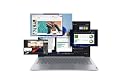 Lenovo ThinkBook 14, Intel Core Ultra 7 255H, 16GB RAM, 512GB SSD, WUXGA IPS 14” (35.56cm), Win 11 Home, Arctic Grey, 1.36Kg, 21SJA0KBIG, Fingerprint, Backlit, 300 Nits, 1Y Warranty, AI Powered Laptop gallery image