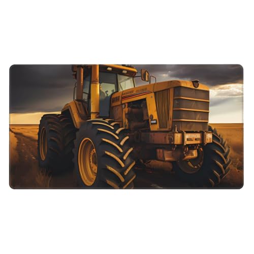 Tapis de souris tracteur XL 40x75cm HYTTER en caoutchouc avec bords cousus
