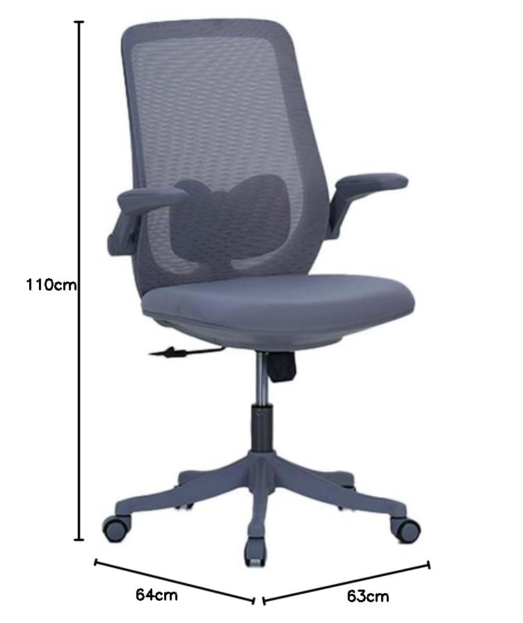 Image of Royaloak Venice Italian Computer Chair V3 Nylon Mesh | High Back Support | Adjustable Armrest | Injection Mould Element | Comfortable Seating Space