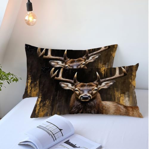 Parures de lit cerf brun en microfibre ultra légère pour mieux dormir - 6