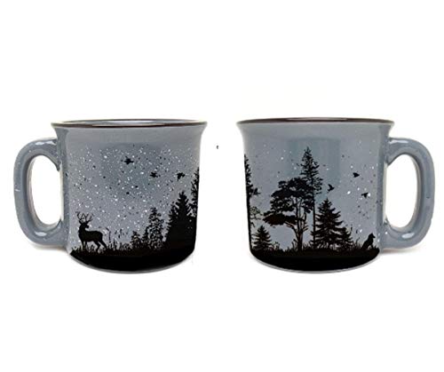 Taza de cerámica con diseño naturaleza 15oz miniatura 1