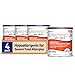 PurAmino Junior Hypoallergenic Unflavored Toddler Drink Powder for Severe Food Allergies, 14.1 Ounce (Pack of 4) - Omega 3 DHA, Probiotics, Iron, Immune Support