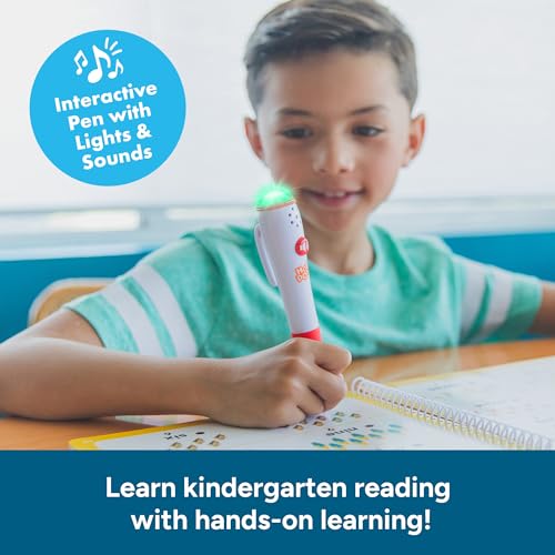 Educational Insights Hot Dots Jr. Let's Master Kindergarten Reading Set with Ace Pen
