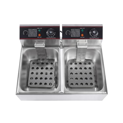 Friteuse double reservoir en acier inoxydable de haute qualité - 3