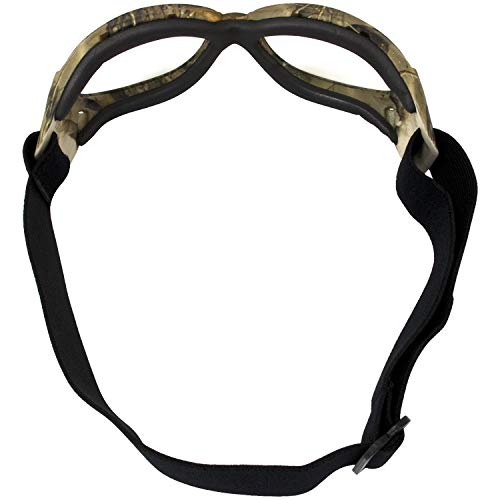 Image of Global Vision Eliminator Dirt Bike Padded Motorcycle Riding Goggles for Men and Women (Black Frame /Smoke Lens)