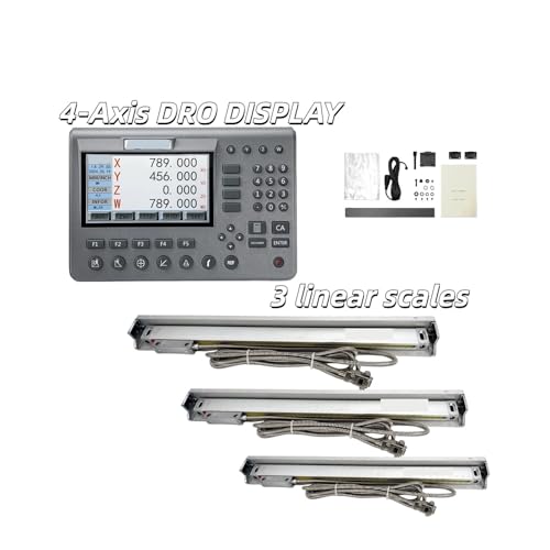 Kit Completo LCD 4 Ejes Medidor Lineal 0.005mm miniatura 2