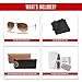 Ray-Ban RB3449 001/13 59M Gold/Plastic Lens Brown Gradient Aviator Sunglasses For Men +BUNDLE with ACCESSORY EYEWEAR KIT