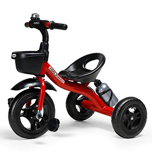 Great Deal! Baby Trike Rubber Tricycle, Children Kids Smart Design 3 Wheeler CE Approved Air Wheels ...