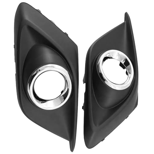 �t�H�O�O���� Compatible With Mazda For 3 For Axela 2014 2015 2016 �����ԕ��i ���E�t�H�O�����v�O�����J�o�[ OEM:BKD1-50-C11 BKD1-50-C211(Black Chrome)
